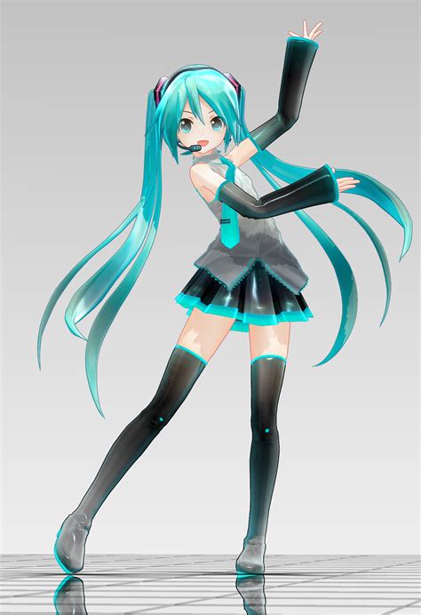 3d miku model|miku mmd model download.